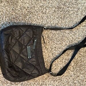 Vera Bradley Black Quilted Shoulder Bag